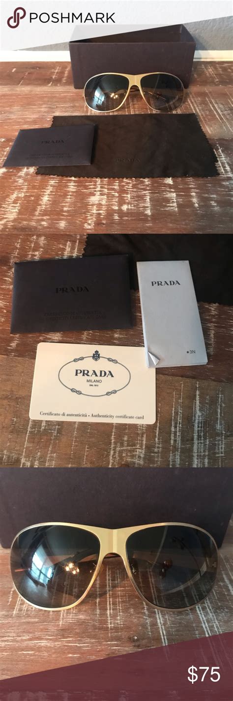 prada nose pads gold|Prada sunnies.